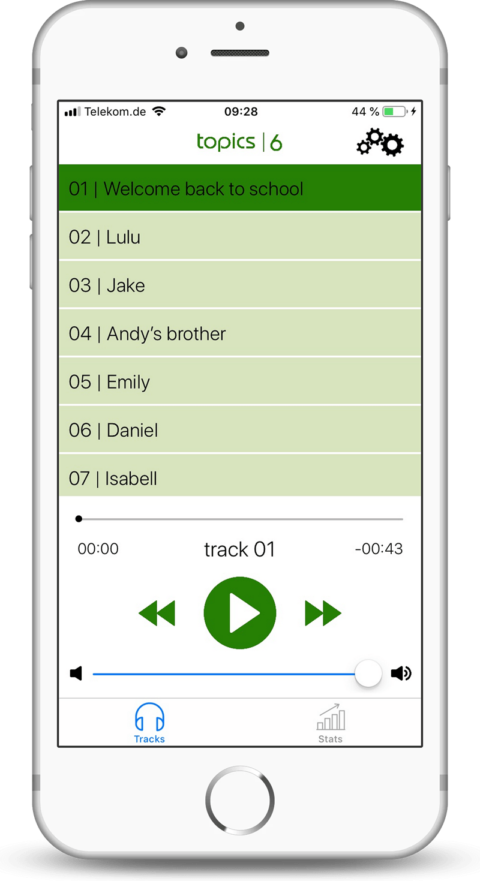 Topics-6 App - iPhone